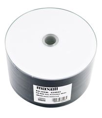 MAXELL CD-R 624043, 700ΜΒ 80min 52x speed, printable, Shrink pack, 50τμχ