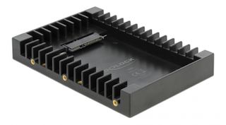 DELOCK tray 3.5" για 2.5" HDD/SSD 18364, 6Gbps, μαύρο