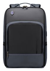 ARCTIC HUNTER τσάντα πλάτης B00403 με θήκη laptop 15.6", USB, 19L, γκρι