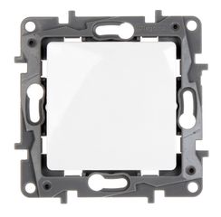 LEGRAND διακόπτης 764500, μονός, λευκός