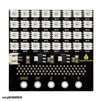 KEYESTUDIO SK6812 4x8 LED dot matrix shield KS0315 για Micro:bit