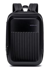 ARCTIC HUNTER τσάντα πλάτης B00487 με θήκη laptop 15.6", λουκέτο TSA, 22L, μαύρη