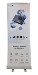 SJCAM διαφημιστικό roll up banner με εκτύπωση SJ4000-AIR, 160x60cm