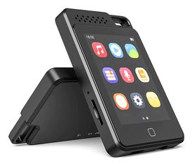 RUIZU MP3 player C1 με οθόνη αφής 2.4", 32GB, Bluetooth, ελληνικό μενού, μαύρο