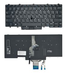 Πληκτρολόγιο για Dell Latitude 5490/5470/5480 KEY-109, backlight, μαύρο