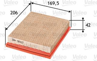 Valeo Φίλτρο Αέρα - 585027