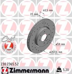 Zimmermann Δισκόπλακα - 230.2365.52