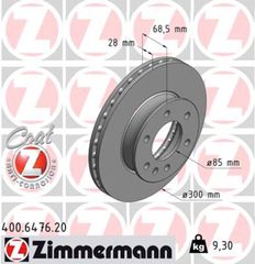 Zimmermann Δισκόπλακα - 400.6476.20