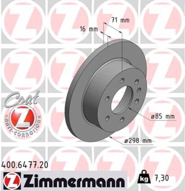 Zimmermann Δισκόπλακα - 400.6477.20