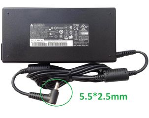 Τροφοδοτικό Laptop - AC Adapter Φορτιστής για MSI GF63 Thin 10SCSR A17-120P1A 171390-11 19.5V 150W 7.7A 5.5mm*2.5mm Notebook Charger ( Κωδ.60217 )
