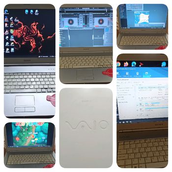 15,4 ιντσών Λαπτοπ Sony Vaio 100 ευρώ Windows 10 laptop  παιχνίδια προγράμματα ρυθμίσεις ασφάλεια.... προεγκατεστημένα. Έτοιμο.