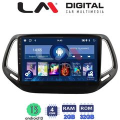 LM Digital - LM ZL4253 GPS Οθόνη OEM Multimedia Αυτοκινήτου για JEEP COMPASS 2017 (BT/GPS/WIFI)