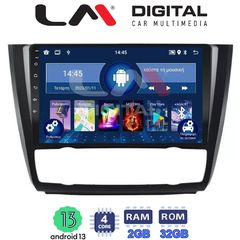 LM Digital - LM ZL4170B GPS Οθόνη OEM Multimedia Αυτοκινήτου για BMW σειρά 1 (E81 - E82 - E87 -E88) (BT/GPS/WIFI)