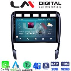 LM Digital - LM ZR8443 GPS Οθόνη OEM Multimedia Αυτοκινήτου για PORSCHE CAYENNE 20022011 (CarPlay/AndroidAuto/BT/GPS/WIFI/GPRS)