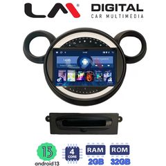 LM Digital - LM ZL4835 GPS Οθόνη OEM Multimedia Αυτοκινήτου για MINI Clubman '07'14 & Countryman '10'16 & Paceman '12'16 & Coope