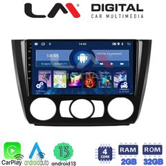 LM Digital - LM ZN4170 GPS Οθόνη OEM Multimedia Αυτοκινήτου για BMW σειρά 1 (E81 - E82 - E87 -E88) (CarPlay/AndroidAuto/BT/GPS/W
