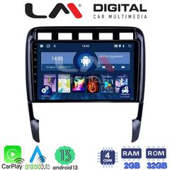 LM Digital - LM ZN4443 GPS Οθόνη OEM Multimedia Αυτοκινήτου για PORSCHE CAYENNE 20022011 (CarPlay/AndroidAuto/BT/GPS/WIFI/GPRS)