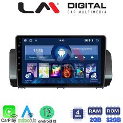 LM Digital - LM ZN4777 GPS Οθόνη OEM Multimedia Αυτοκινήτου για Dacia Logan, Duster, Santero 2021 Facelift (CarPlay/AndroidAuto/