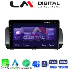 LM Digital - LM ZT8777 GPS Οθόνη OEM Multimedia Αυτοκινήτου για Dacia Logan, Duster, Santero 2021 Facelift (CarPlay/AndroidAuto/