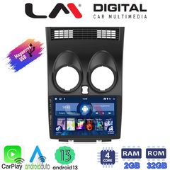 LM Digital - LM ZA4001 GPS Οθόνη OEM Multimedia Αυτοκινήτου για NISSAN QASHQAI 2007  2013 (CarPlay/AndroidAuto/BT/GPS/WIFI/GPRS)