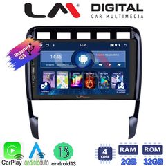 LM Digital - LM ZA4443 GPS Οθόνη OEM Multimedia Αυτοκινήτου για PORSCHE CAYENNE 20022011 (CarPlay/AndroidAuto/BT/GPS/WIFI/GPRS)