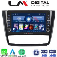 LM Digital - LM ZG4170B GPS Οθόνη OEM Multimedia Αυτοκινήτου για BMW σειρά 1 (E81 - E82 - E87 -E88) (CarPlay/AndroidAuto/BT/GPS/