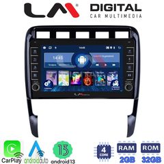 LM Digital - LM ZG4443 GPS Οθόνη OEM Multimedia Αυτοκινήτου για PORSCHE CAYENNE 20022011 (CarPlay/AndroidAuto/BT/GPS/WIFI/GPRS)