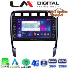 LM Digital - LM ZG8443 GPS Οθόνη OEM Multimedia Αυτοκινήτου για PORSCHE CAYENNE 20022011 (CarPlay/AndroidAuto/BT/GPS/WIFI/GPRS)