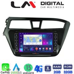 LM Digital - LM ZG8517 GPS Οθόνη OEM Multimedia Αυτοκινήτου για Hyundai i20 2015 (CarPlay/AndroidAuto/BT/GPS/WIFI/GPRS)