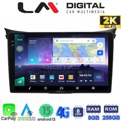 LM Digital - LM ZQ8156 GPS Οθόνη OEM Multimedia Αυτοκινήτου για Hyundai i30 2012  2017 (CarPlay/AndroidAuto/BT/GPS/WIFI/GPRS)