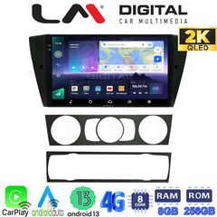LM Digital - LM ZQ8170 GPS Οθόνη OEM Multimedia Αυτοκινήτου για BMW σειρά 1 (E81 - E82 - E87 -E88) (CarPlay/AndroidAuto/BT/GPS/W