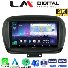 LM Digital - LM ZQ8199 GPS Οθόνη OEM Multimedia Αυτοκινήτου για FIAT 500X 2014 (CarPlay/AndroidAuto/BT/GPS/WIFI/GPRS)