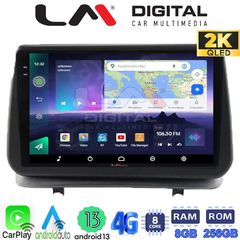 LM Digital - LM ZQ8319 GPS Οθόνη OEM Multimedia Αυτοκινήτου για Renault Clio III 2005  2011 (CarPlay/AndroidAuto/BT/GPS/WIFI/GPR