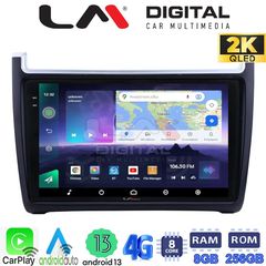 LM Digital - LM ZQ8405 GPS Οθόνη OEM Multimedia Αυτοκινήτου για VW POLO 20142017 & CADDY 2015 (CarPlay/AndroidAuto/BT/GPS/WIFI/G