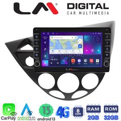 LM Digital - LM ZG8236 GPS Οθόνη OEM Multimedia Αυτοκινήτου για Ford Focus 1998  2004 (CarPlay/AndroidAuto/BT/GPS/WIFI/GPRS)