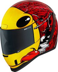 Κωδ.236265 Κράνος ICON Airform™ Brozak Full Face Unisex κόκκινο-κίτρινο τηλ.215-215-8211
