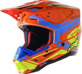 Κωδ.284915 Κράνος Alpinestars Supertech M5 Action Motocross Enduro Unisex πορτοκαλί τηλ.215-215-8211
