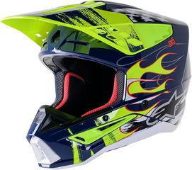 ---Κλειστά έως 21/8/2026--- Κράνος Alpinestars Supertech M5 Motocross Enduro Unisex μπλε