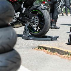 ---Κλειστά έως 21/8/2026--- Oxford Zero-G Lite 300 paddock stand πίσω τροχού για bobbins