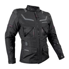 Κωδ.285952 Nordcode Μπουφάν Μηχανής Adventure Evo 24 Γυναικείο 4 εποχών Μαύρο τηλ.215-215-8211