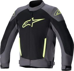 ---Κλειστά έως 21/8/2026--- Alpinestars Μπουφάν Ανδρικό T SP X Superair 3302022-9151 μαύρο-γκρι-κίτρινο 1τεμ
