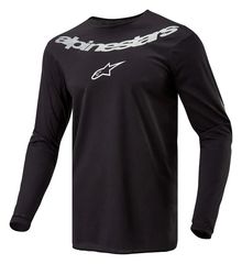 Κωδ.291796 Alpinestars Μπλούζα Ανδρικά Fluid Graphite 3763824-119 μαύρο 1τεμ τηλ.215-215-8211