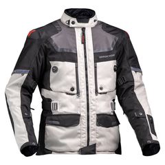Κωδ.293772 Nordcode Μπουφάν Μηχανής Adventure Evo 24 EN 17092 Ανδρικό 4 εποχών Light Γκρι-Μαύρο τηλ.215-215-8211
