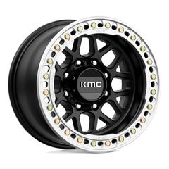 KMC KM235 Grenade Desert Beadlock Satin Black 17x9 4X4