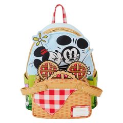 Loungefly Disney Mickey & Friends Picnic Basket backpack 26cm