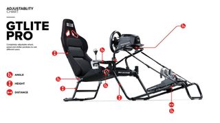 Next Level Racing - GT-Lite Pro Foldable Cockpit / PC-thumb-2