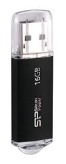 SILICON POWER USB Flash Drive Ultima II-I, 16GB, USB 2.0, μαύρο