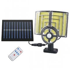 Ηλιακός Προβολέας LED με Πάνελ 25W, Αισθητήρα Κίνησης και Τηλεχειριστήριο Split Solar Outdoor Lights AT48859