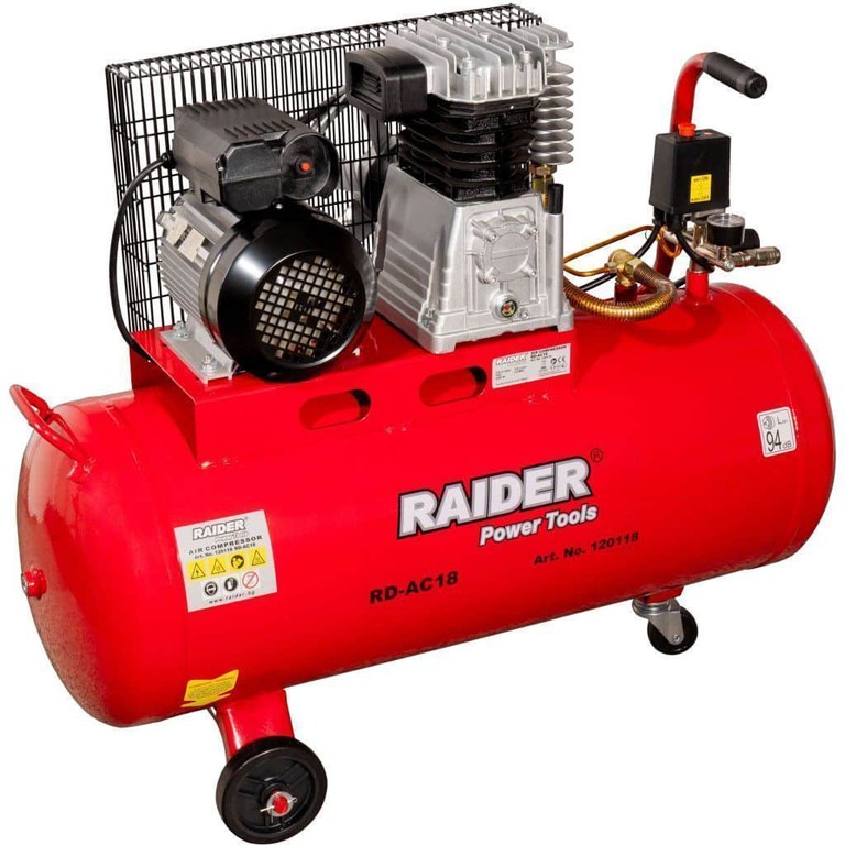 Αεροσυμπιεστής Raider RD-AC18 100L 2.2kW