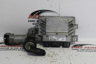Εγκέφαλος  σετ  FORD FIESTA (2008-2013) 1200cc AV112A650CD   με κλειδί    βενζίνη